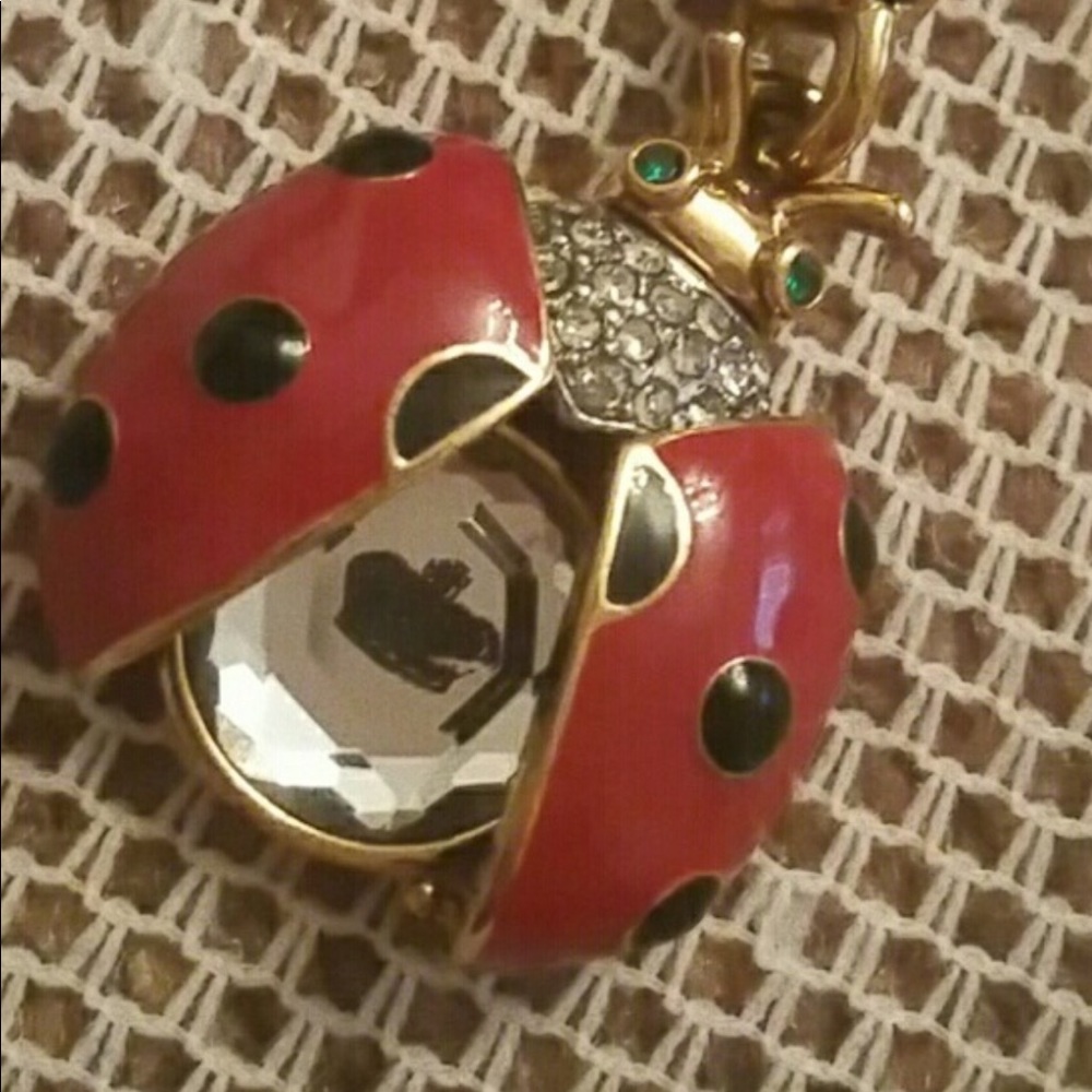 Y2K VINTAGE RARE JUICY COUTURE LADY BUG CHARM HARD TO FIND VTG